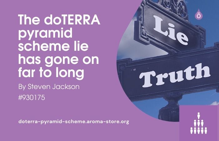 doTERRA pyramid scheme